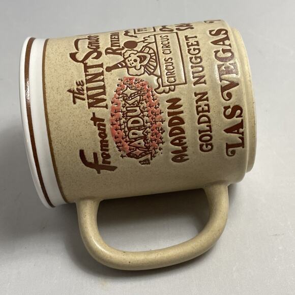 VIntage Las Vegas Casinos‎ Coffee Mug Souvenir Sands Stardust Tropicana Dunes - Picture 3 of 7